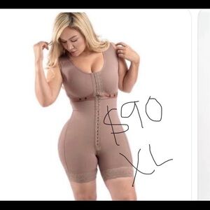 Elegant Tan Shapewear Bodysuit